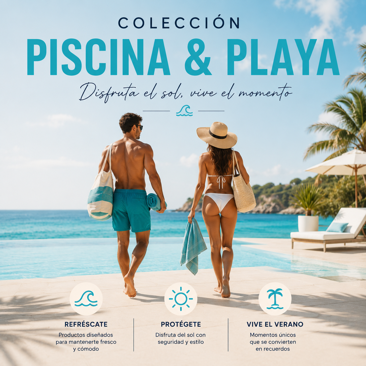 Piscina y Playa