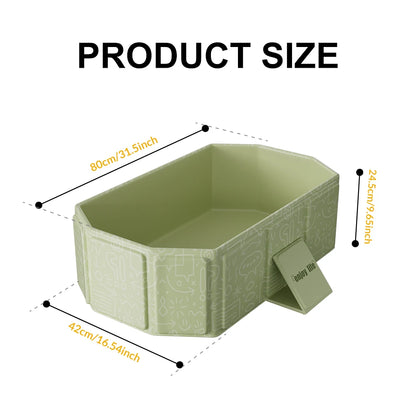Bañera Plegable Familiar 3 en 1 | Piscina de Jardín y Bañera Portátil para Bebés