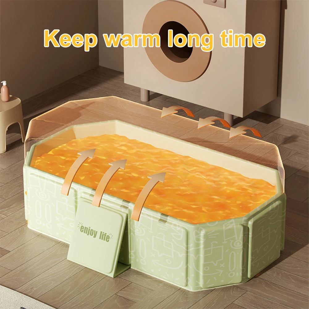 Bañera Plegable Familiar 3 en 1 | Piscina de Jardín y Bañera Portátil para Bebés