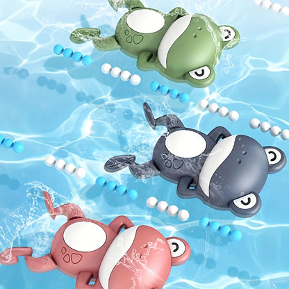 Ranas de baño nadadoras para niños – Juguetes de rana acuáticos en colores surtidos para bañera y piscina