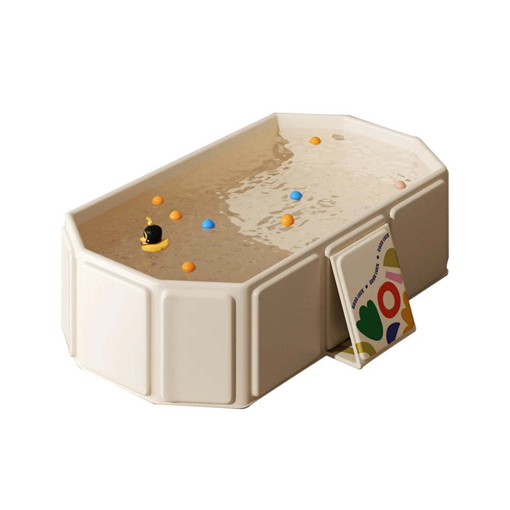 Bañera Plegable Familiar 3 en 1 | Piscina de Jardín y Bañera Portátil para Bebés